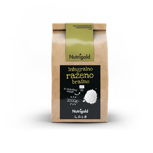 Nutrigold Raženo brašno Integralno - Organsko 1000g 