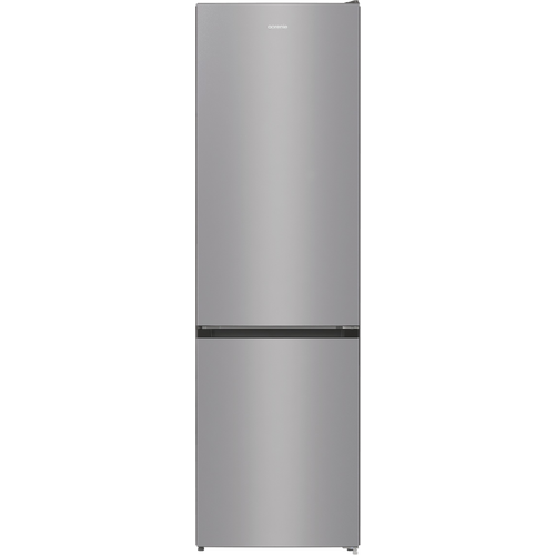 Gorenje NRK6202ES4 Kombinovani frižider, NoFrost, Visina 200 cm, Širina 60 cm, Siva boja slika 1