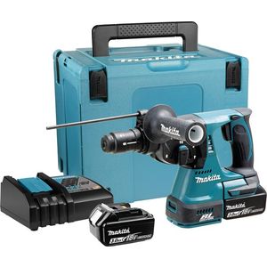 MAKITA Aku Bušilica Čekić DHR243RFJ (18V, Li-ion, 2x3Ah, BL)