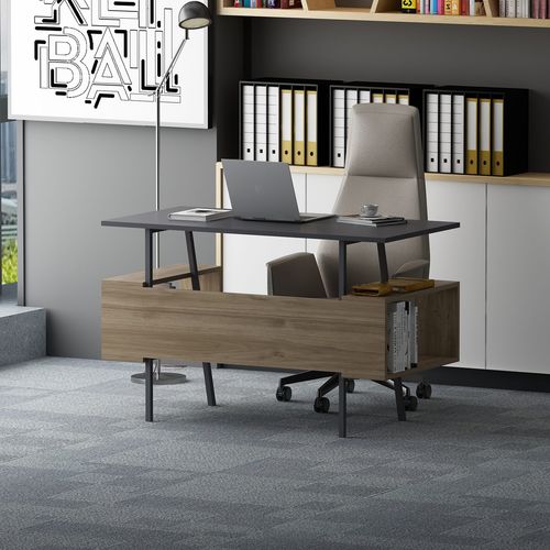 Ironi - Anthracite, Walnut Anthracite
Walnut Study Desk slika 2