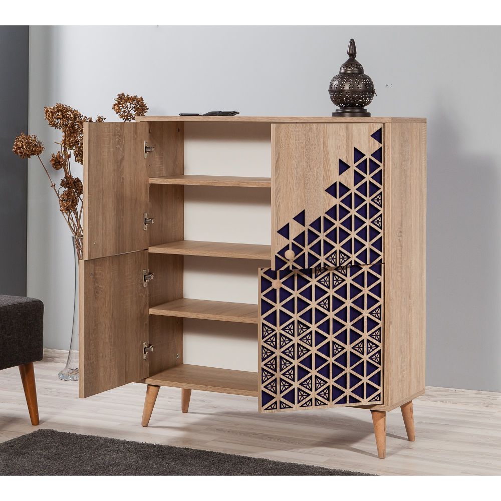 Multilux-123 Sonoma Oak Višenamjenski Ormar slika 3