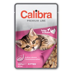 Calibra Cat Kitten Kesica Ćuretina i Piletina, hrana za mačke 100g