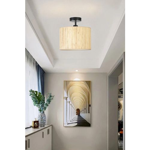 Bambu 010 Abajurlu Plafonyer Avize Oak
Black Chandelier slika 2