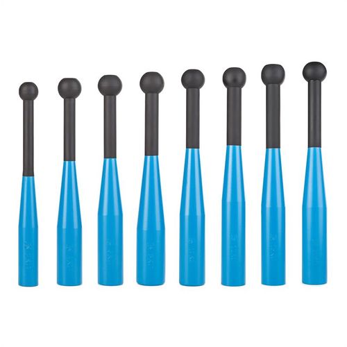 Capital Sports Bludgeon Clubbell, crna/plava, clubbell palica, čelik, 10 kg slika 11