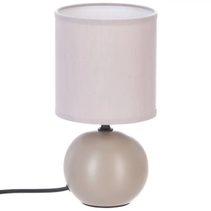 Atmosphera svjetiljka timeo 13x25cm pvc/keramika mat taupe