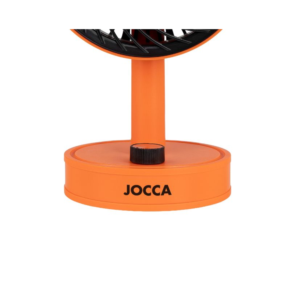 JOCCA Prenosni punjivi stolni ventilator Orange slika 6