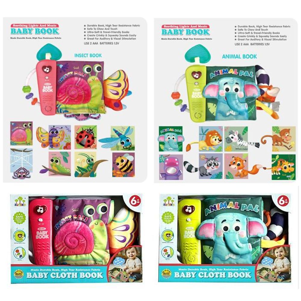 Baby edukativna knjiga GQS222950/951 slika 1