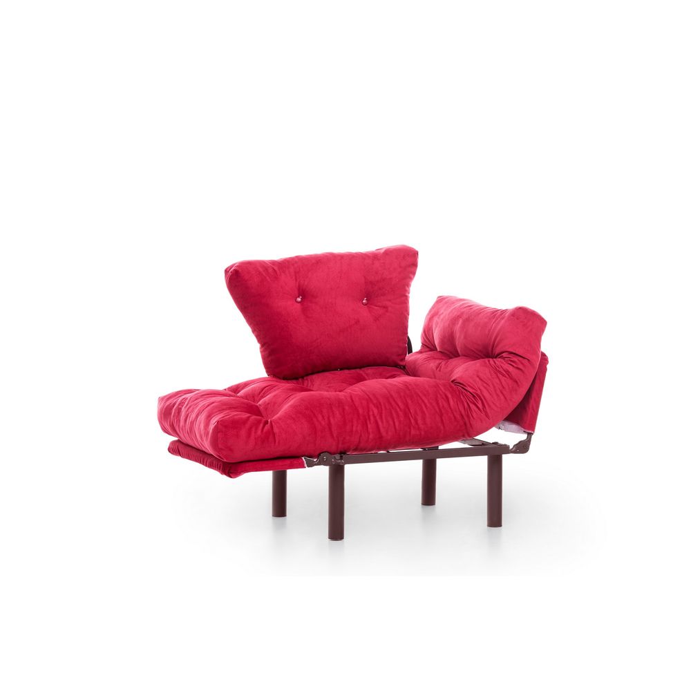 Nitta Single - Maroon Maroon Wing Chair slika 5