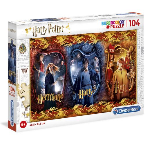 Harry Potter Harry, Ron and Hermione puzzle 104pzs slika 2
