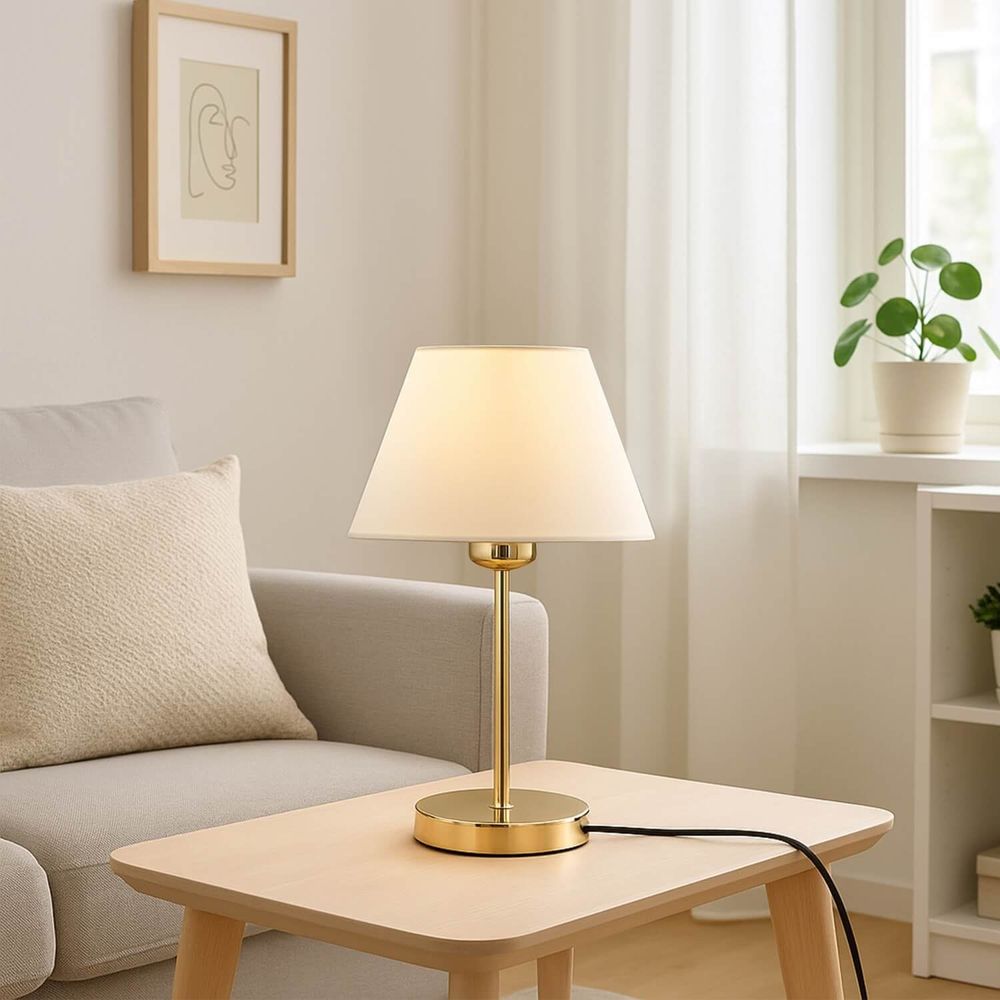Krem Stolna Lampa 241947 slika 1