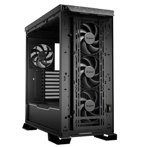 be quiet! BGW50 DARK BASE PRO 901 Black, MB compatibility: E-ATX / XL-ATX / ATX / M-ATX / Mini-ITX, Three pre-installed be quiet! Silent Wings 4 140mm PWM fans, Ready for water cooling radiators up to 420mm slika 3