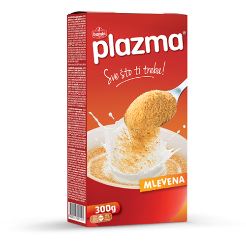 PLAZMA MLEVENA KEKS 300 G slika 1