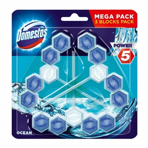 DOMESTOS RB POWER 5 OCEAN 3X55g  slika 1