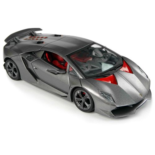 Auto na daljinsko upraljanje 1:24 Lamborghini - sivi slika 4