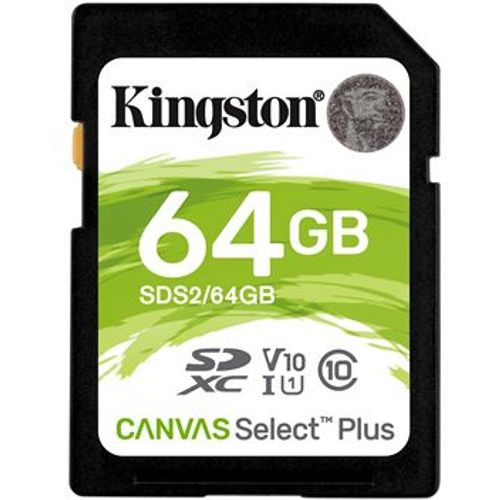 Kingston Memorijska kartica SD 64GB Class 10 UHS-I Plus slika 1