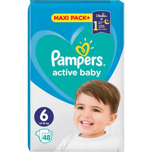 Pampers Active Baby Maxi Pack Plus slika 8