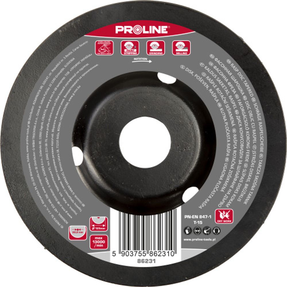 Brusni disk 125mm 86231 slika 2