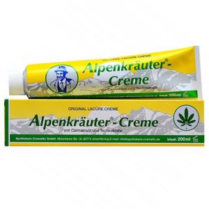 Alpska krema s uljem konoplje 200ml.