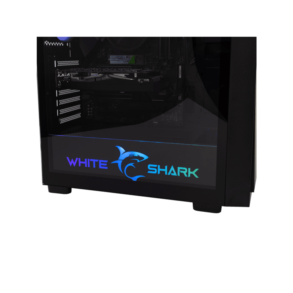 WHITE SHARK Kućište GCC-2401 WARHEAD-3 / 4 Fans, 12cm, RGB slika 5