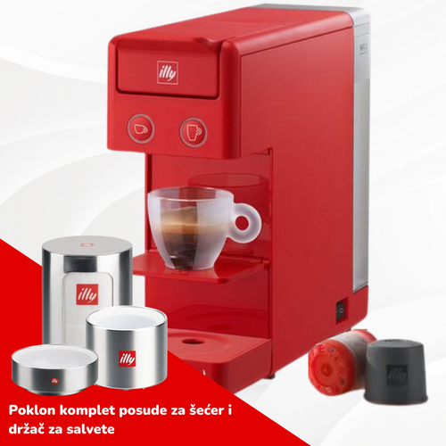 Illy  Y3.3 IperEspresso aparat/ Illy kapsule 1/90 + POKLON ILLY KOMPLET  slika 1