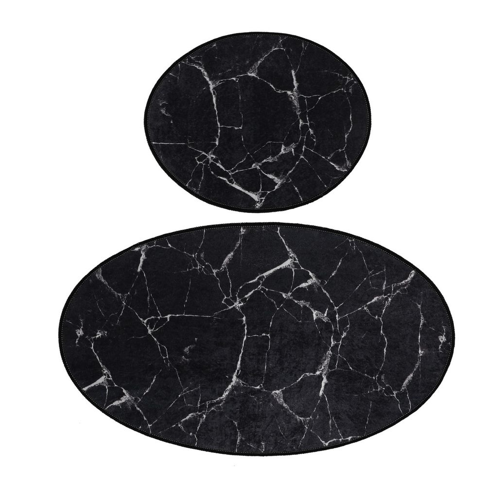 Set prostirki za kupatilo (2 komada) Marble Djt, boje: više boja slika 5