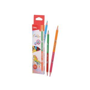 DRVENE BOJICE DELI DVOBOJNE 1/6 12 BOJA EC00500