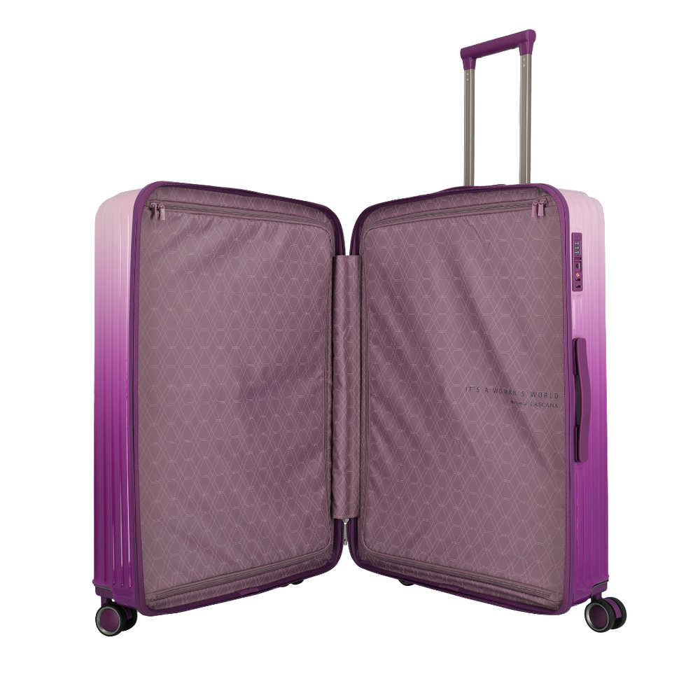 Travelite kofer 77 cm Lascana 077449-17, ljubičasti slika 3