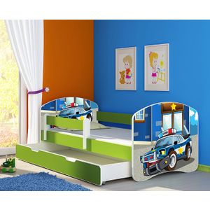 ACMA Dječiji krevet Acma II sa ladicom Green - 180x80cm - Dezen 38