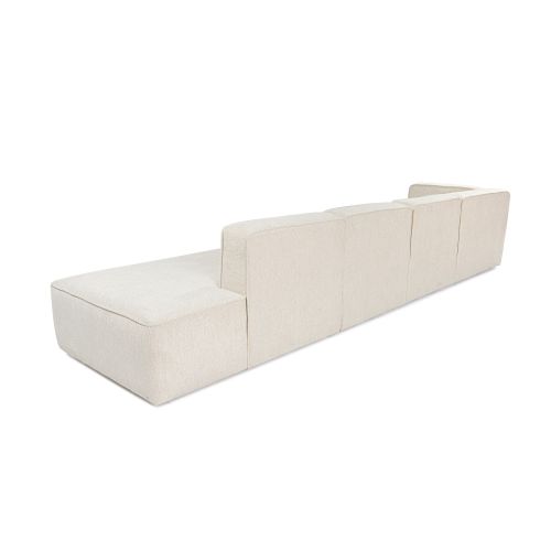 Atelier Del Sofa Kutna garnitura, More M (M8-M1-M1-M3) - Cream slika 7