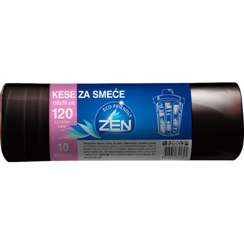 Zen kese za smeće LDPE 110CMX70CM 120L slika 1