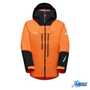 Mammut Muška jakna za skijanje Haldigrat Air HS Tangerine/Black