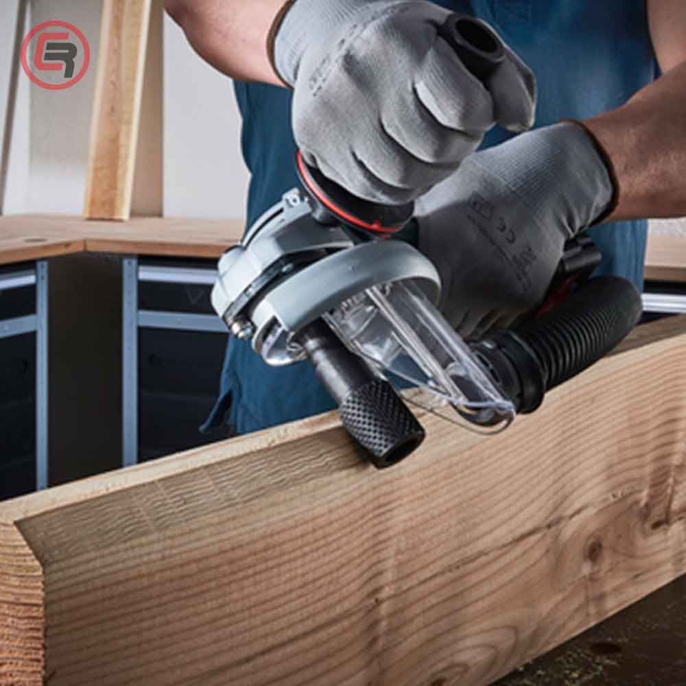 Wolfcraft Set Za Obradu Drveta Za Kutne Brusilice / 4 dijelni - 4400000 slika 4