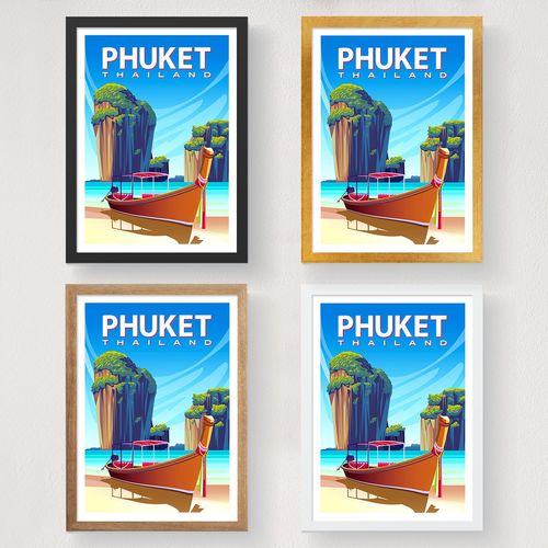 Wallity Poster A4, Phuket - 2024 slika 3