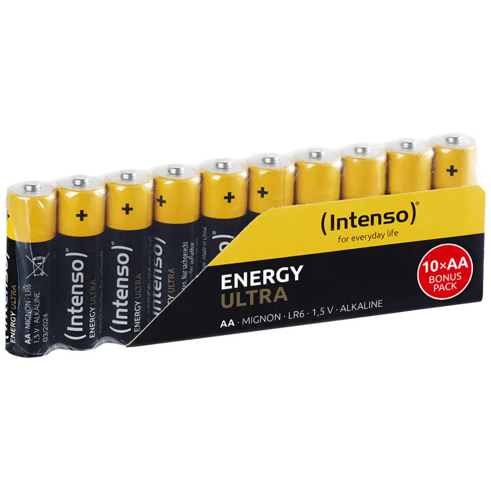 (Intenso) Baterija alkalna, AA LR6/10, 1,5 V, blister 10 kom slika 1