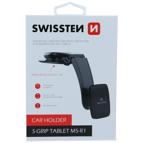 SWISSTEN držač za mobitel i tablet, magnetski, za upravljačku ploču S-GRIP M5-R1 slika 2