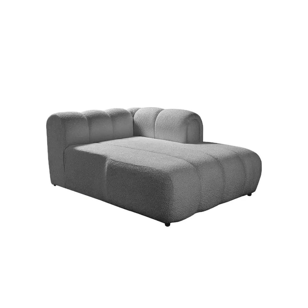Ugaona Sofa N-Line Desna - boja: siva slika 9