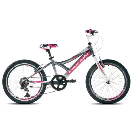 CAPRIOLO bicikl MTB DIAVOLO 200/6HT grafitna-roza slika 1