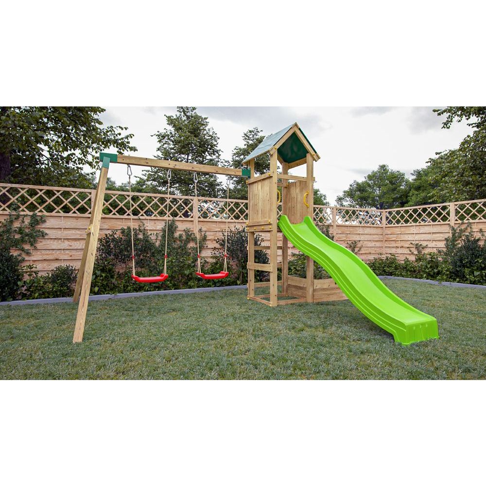 Fungoo Set GREEN SPACE - Drveno dječije igralište slika 2