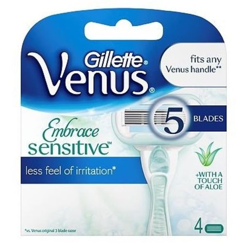 Gillette Venus Extra Smooth Sensitive dopune za brijač 4 komada slika 1