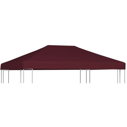 Pokrov za sjenicu 310 g/m² 3 x 4 m bordo slika 11