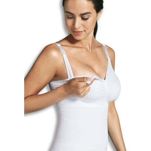 Carriwell Potkošulja za dojenje, bez šavova - bijela, XL slika 14
