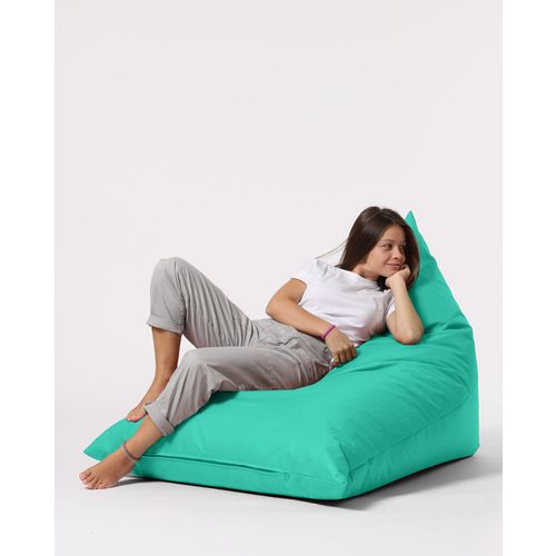 Atelier Del Sofa Piramida Veliki Krevet Pouf - Tirkizni Vrt Bean Bag slika 3