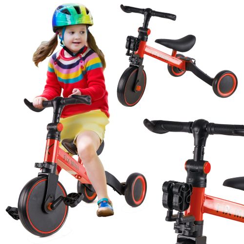 Trike Fix mini 3u1 tricikl s pedalama crveni slika 1