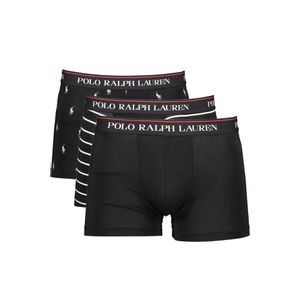 POLO RALPH LAUREN MEN'S BLACK BOXER