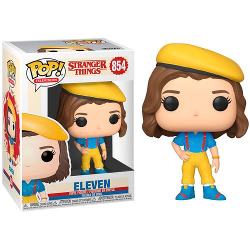 POP figure Stranger Things Eleven in Yellow Outfit Exclusive slika 1