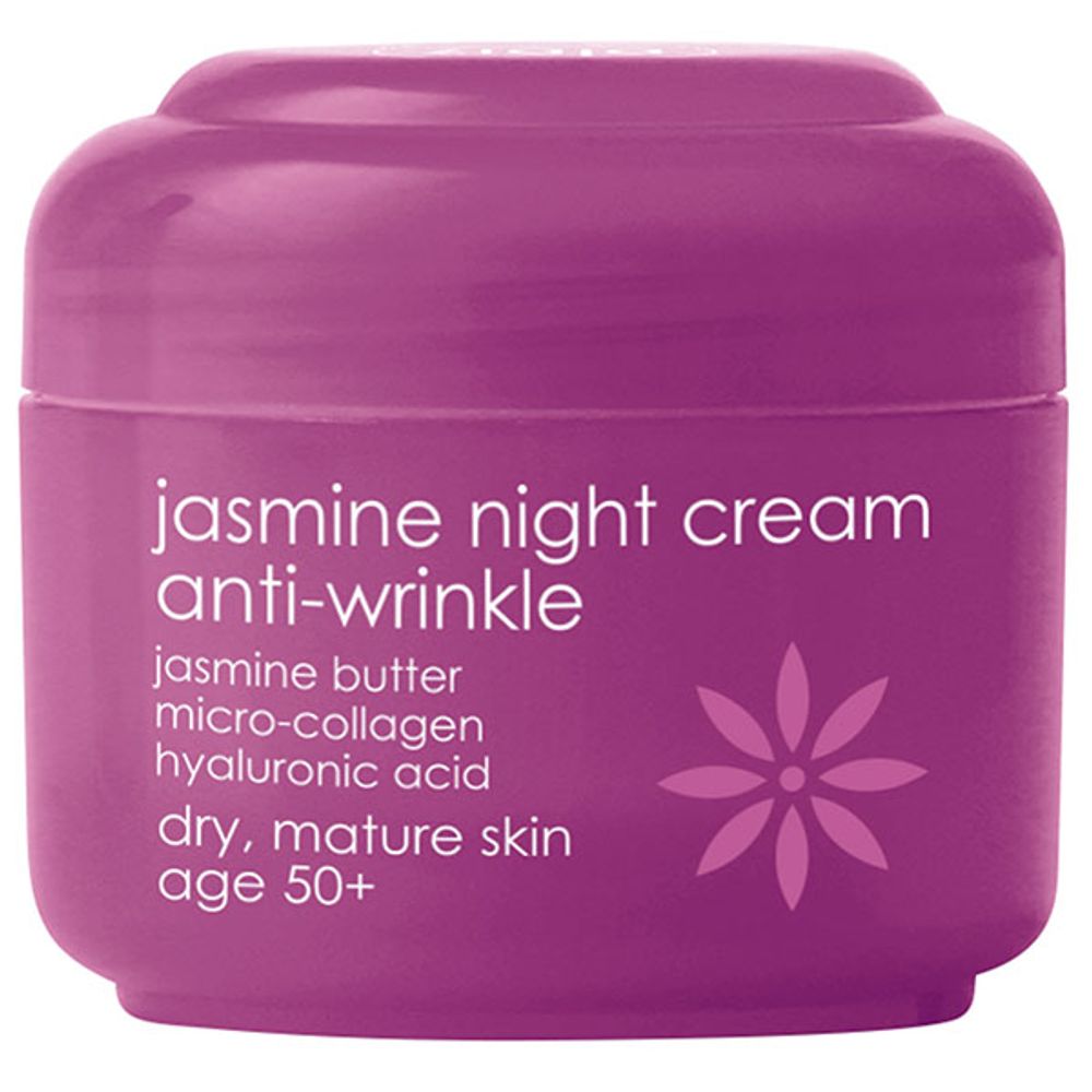 Ziaja JASMINE noćna krema za lice protiv bora  50ml slika 1