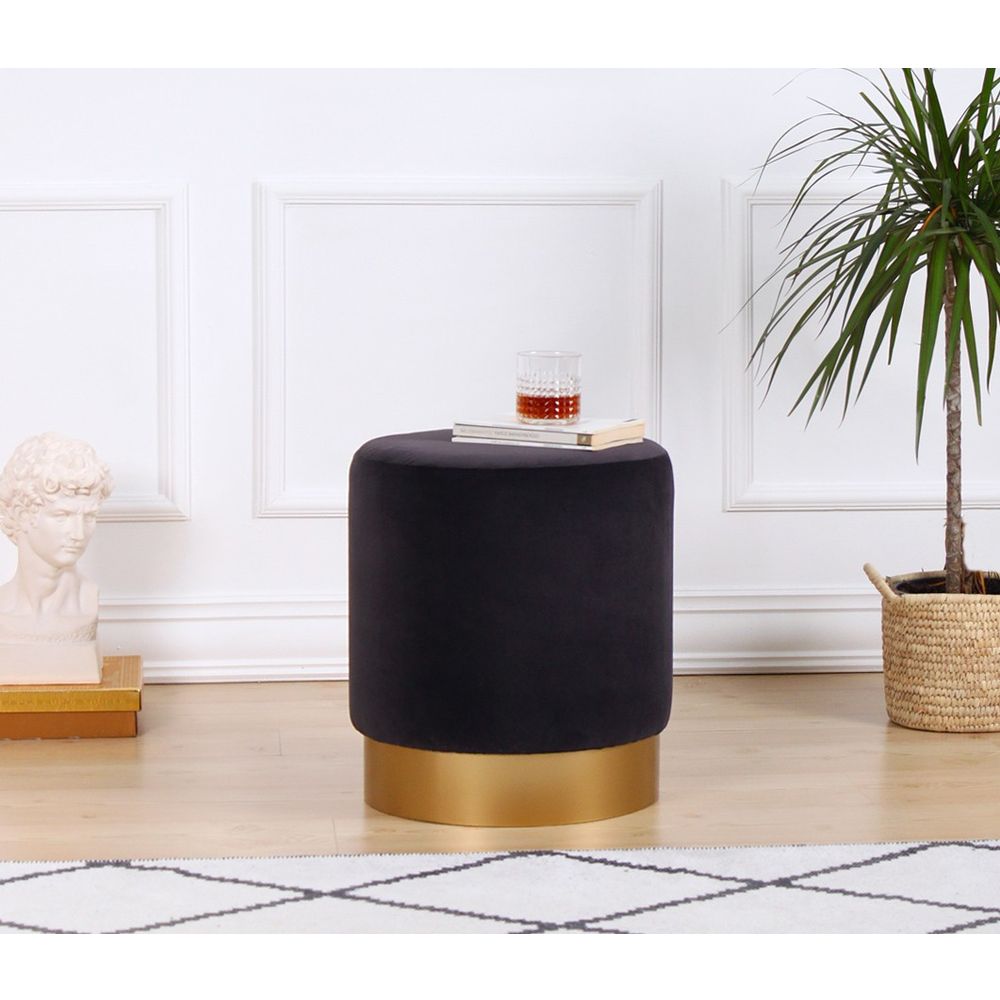 Pouffe Memfis - Tamno Siva slika 2