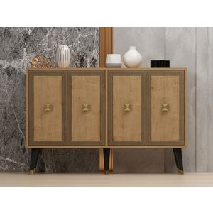 Ansel - Sapphire Oak, Gold Sapphire Oak
Gold Console