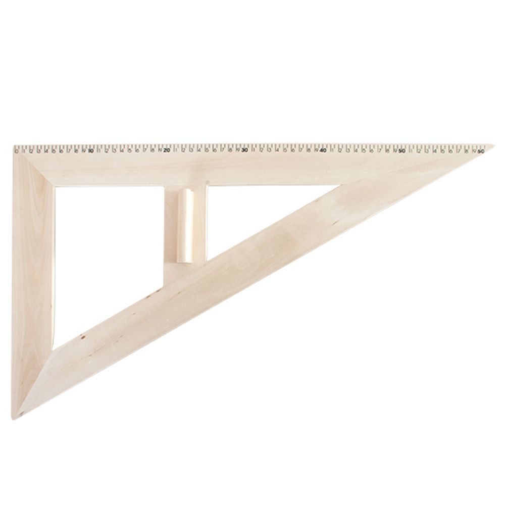 Spirit trougao drveni 30 cm / 60° slika 1