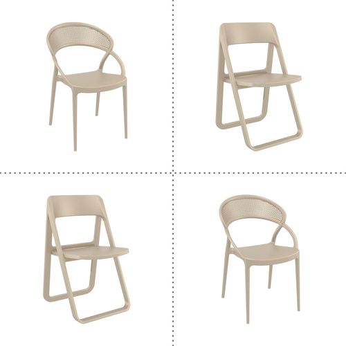 Set stolica za terasu — by BONZINI • 4 kom. slika 1